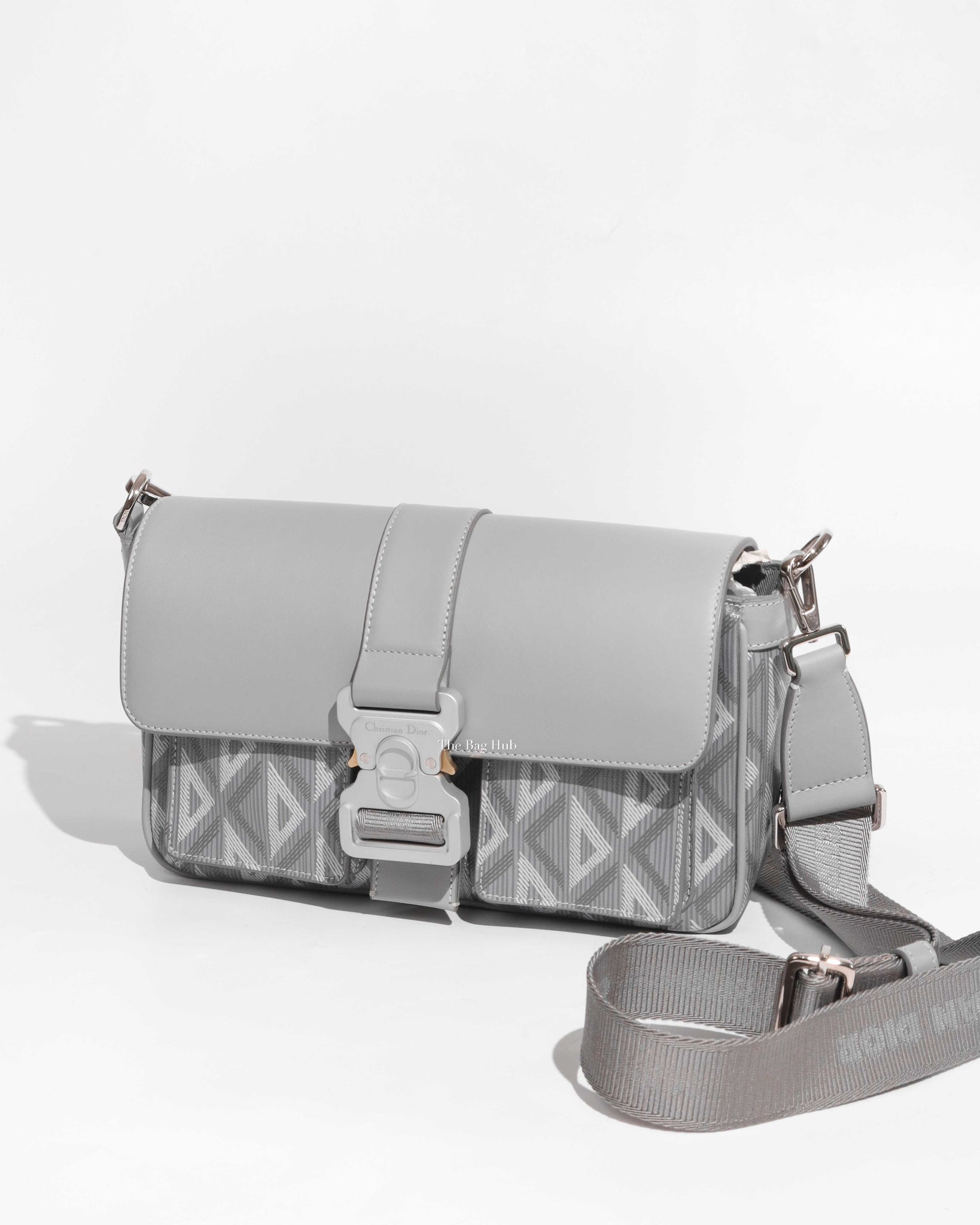 Dior Hit The Road Sling Bag Dior Gray CD Diamond Canvas