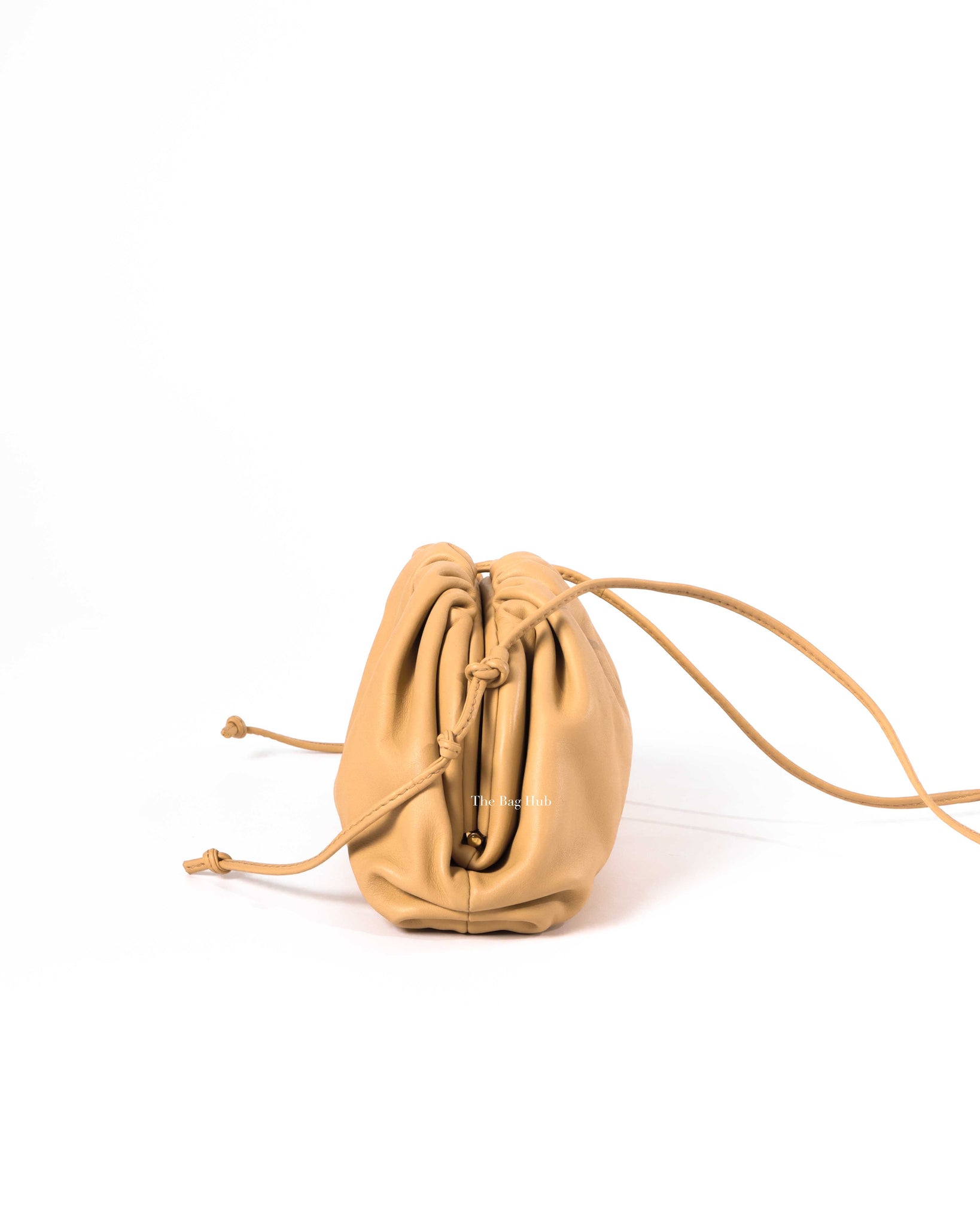 Bottega Veneta Almond Mini Pouch-4