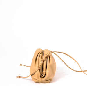 Bottega Veneta Almond Mini Pouch-4