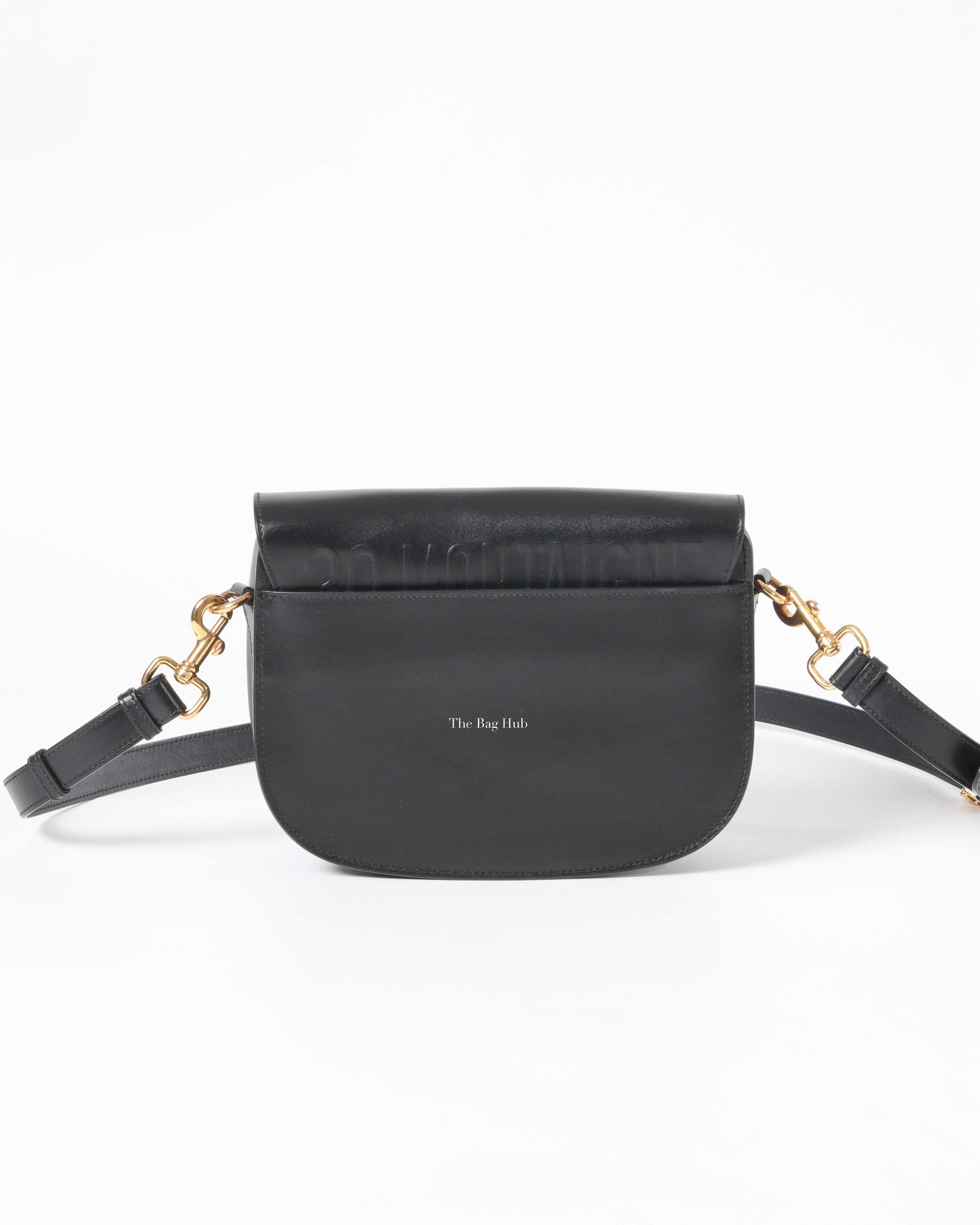 Dior Black Leather Bobby Medium Bag