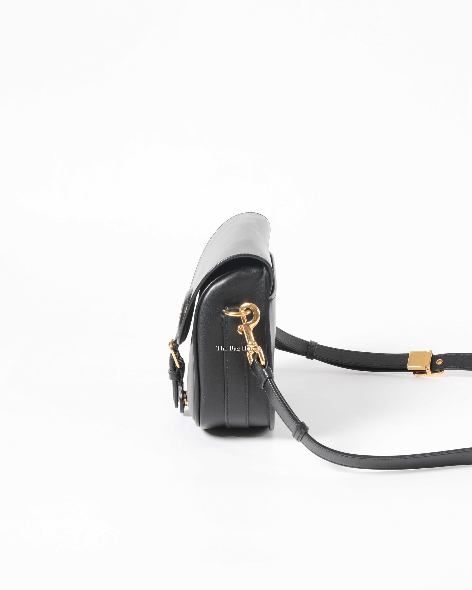 Dior Black Leather Bobby Medium Bag