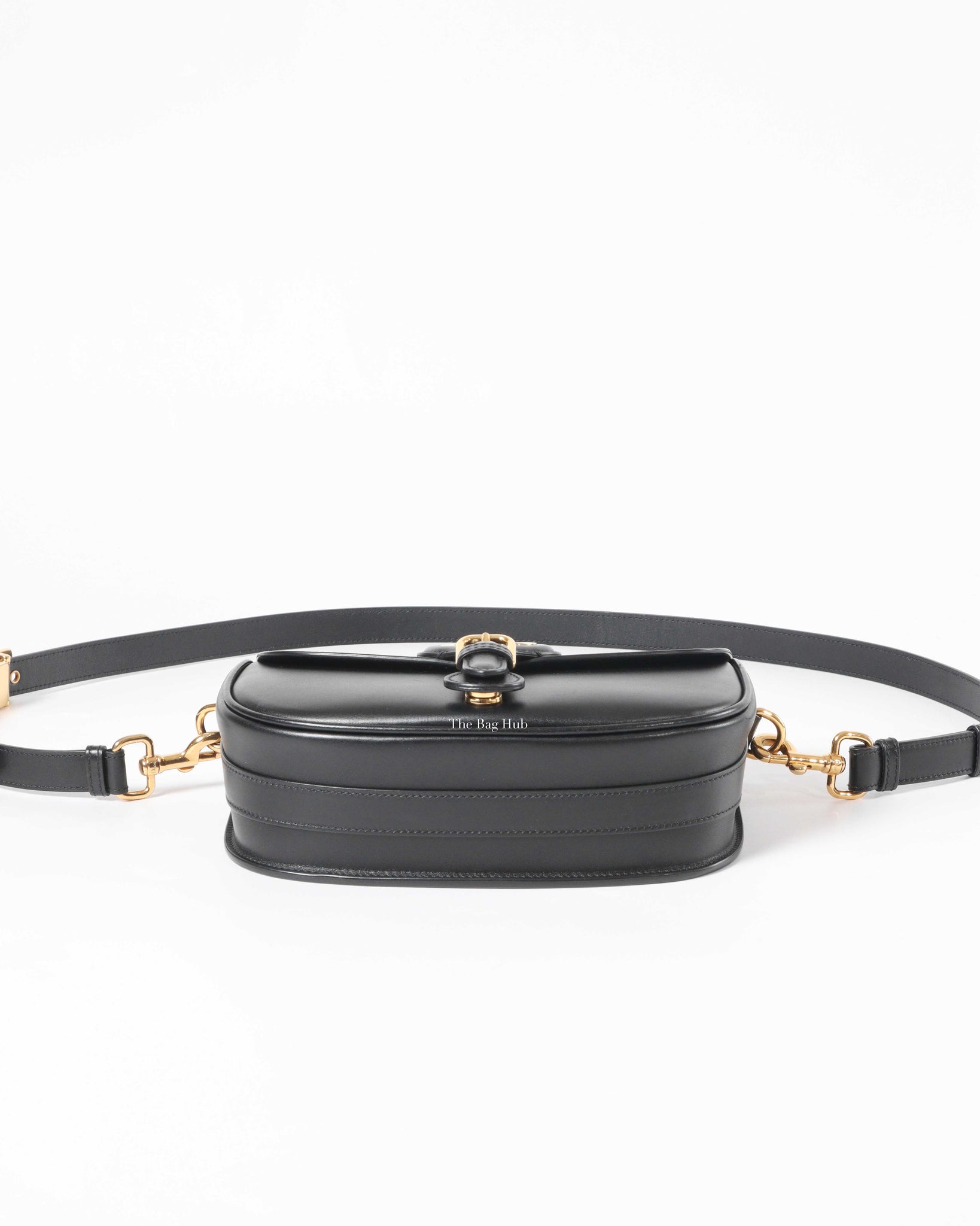 Dior Black Leather Bobby Medium Bag