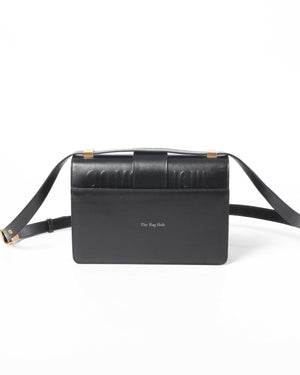 Dior Black Box Calfskin 30 Montaigne Shoulder Bag