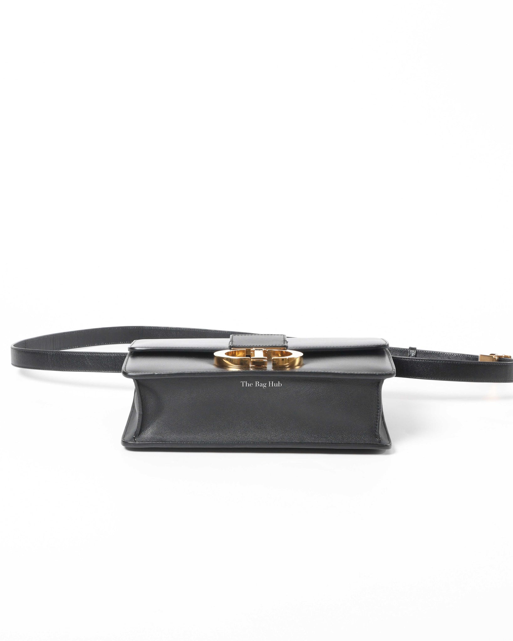 Dior Black Box Calfskin 30 Montaigne Shoulder Bag