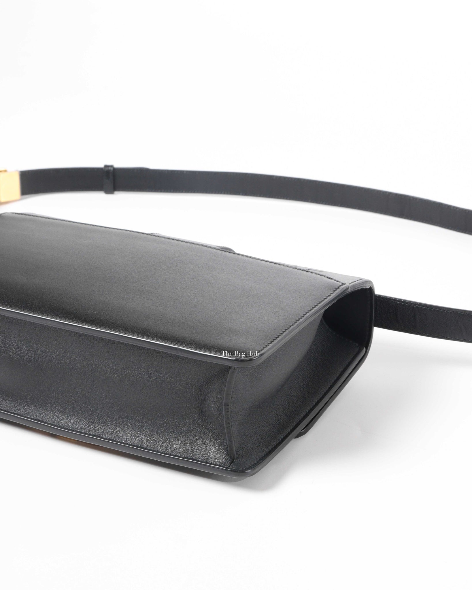 Dior Black Box Calfskin 30 Montaigne Shoulder Bag