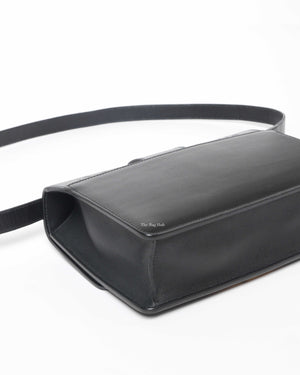 Dior Black Box Calfskin 30 Montaigne Shoulder Bag