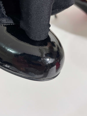 Louboutin Black Fifi 85 Patent Heels Size 36.5