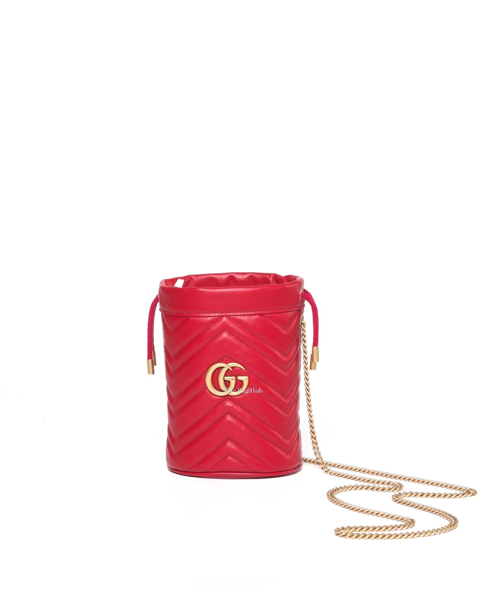 Red quilted gucci bag Clearance