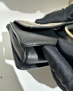 Chloe Black Python Faye Small Crossbody Bag - 14
