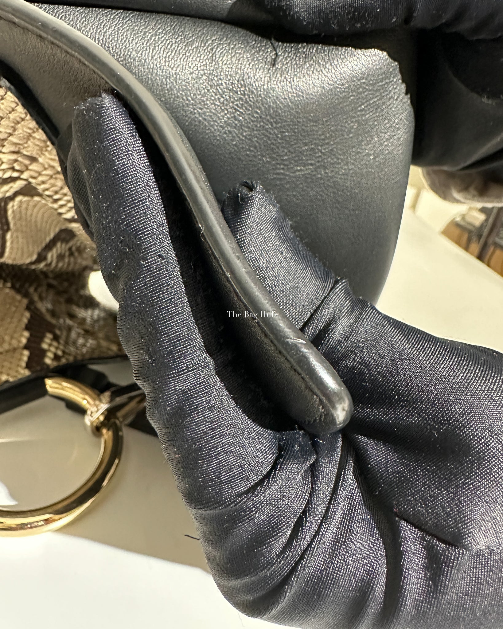 Chloe Black Python Faye Small Crossbody Bag - 17