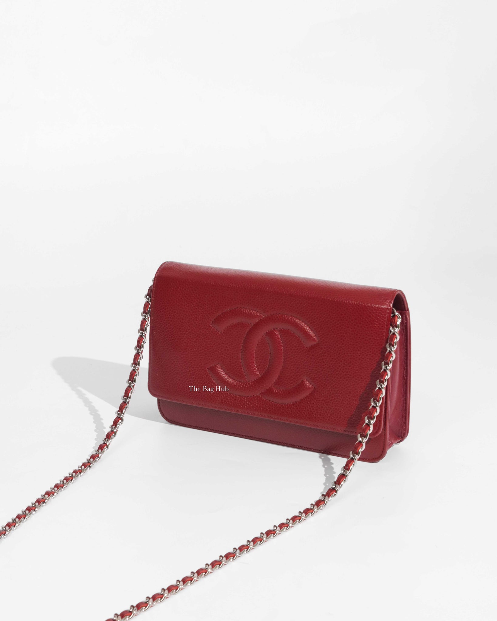 SOLD) Chanel Classic Wallet on Chain Red Caviar SHW Chanel Kuala Lumpur  (KL), Selangor, Malaysia. Supplier