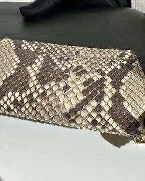 Chloe Black Python Faye Small Crossbody Bag - 34
