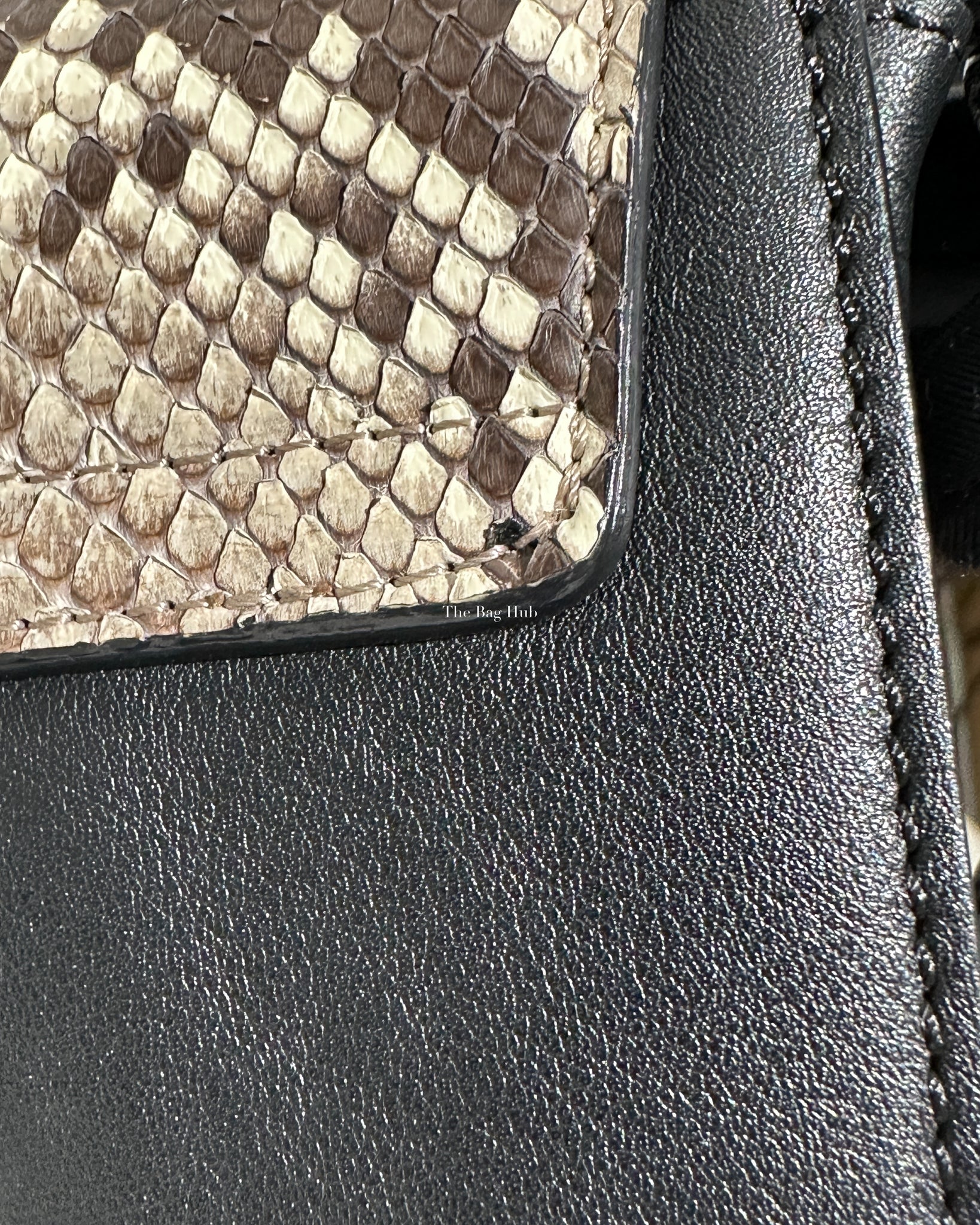Chloe Black Python Faye Small Crossbody Bag - 36
