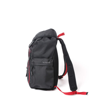Gucci Black Nylon Techpack Animalier Web Bagpack-5