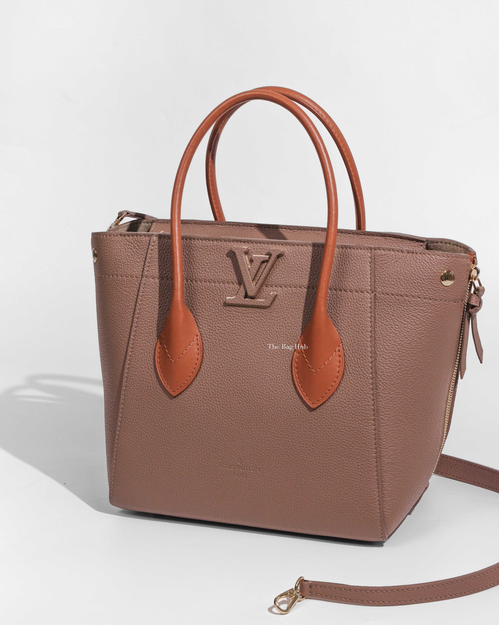 Louis Vuitton Taupe Calfskin Freedom Bag, Designer Brand, Authentic Louis  Vuitton