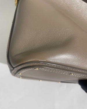 Chloe Motty Grey Smooth Calfskin Medium Roy Bucket Bag - 18