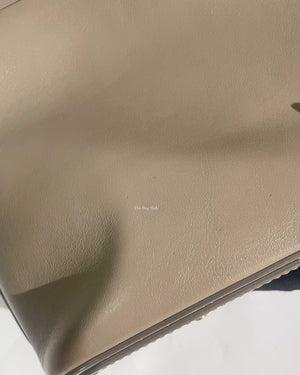 Chloe Motty Grey Smooth Calfskin Medium Roy Bucket Bag - 19