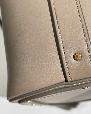 Chloe Motty Grey Smooth Calfskin Medium Roy Bucket Bag - 23