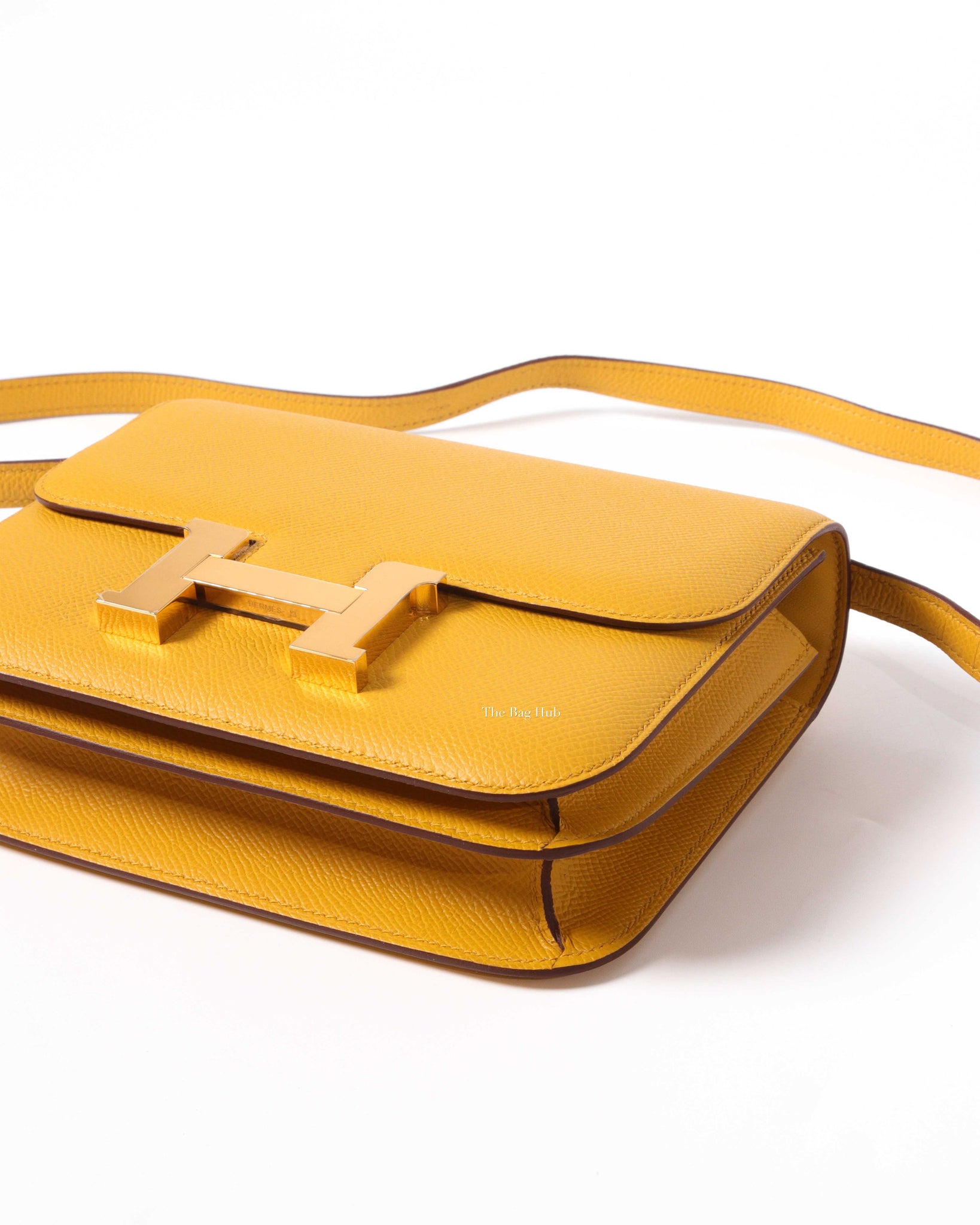 Hermès Constance 18 Jaune Ambre Epsom Gold Hardware GHW — The French Hunter