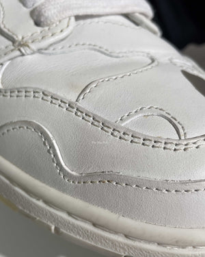 Valentino Garavani White Camouflage Leather Atelier 07 Edition Sneakers Size 37 - 12