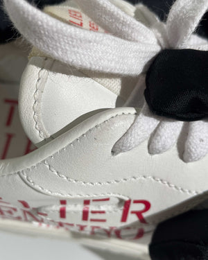 Valentino Garavani White Camouflage Leather Atelier 07 Edition Sneakers Size 37 - 14