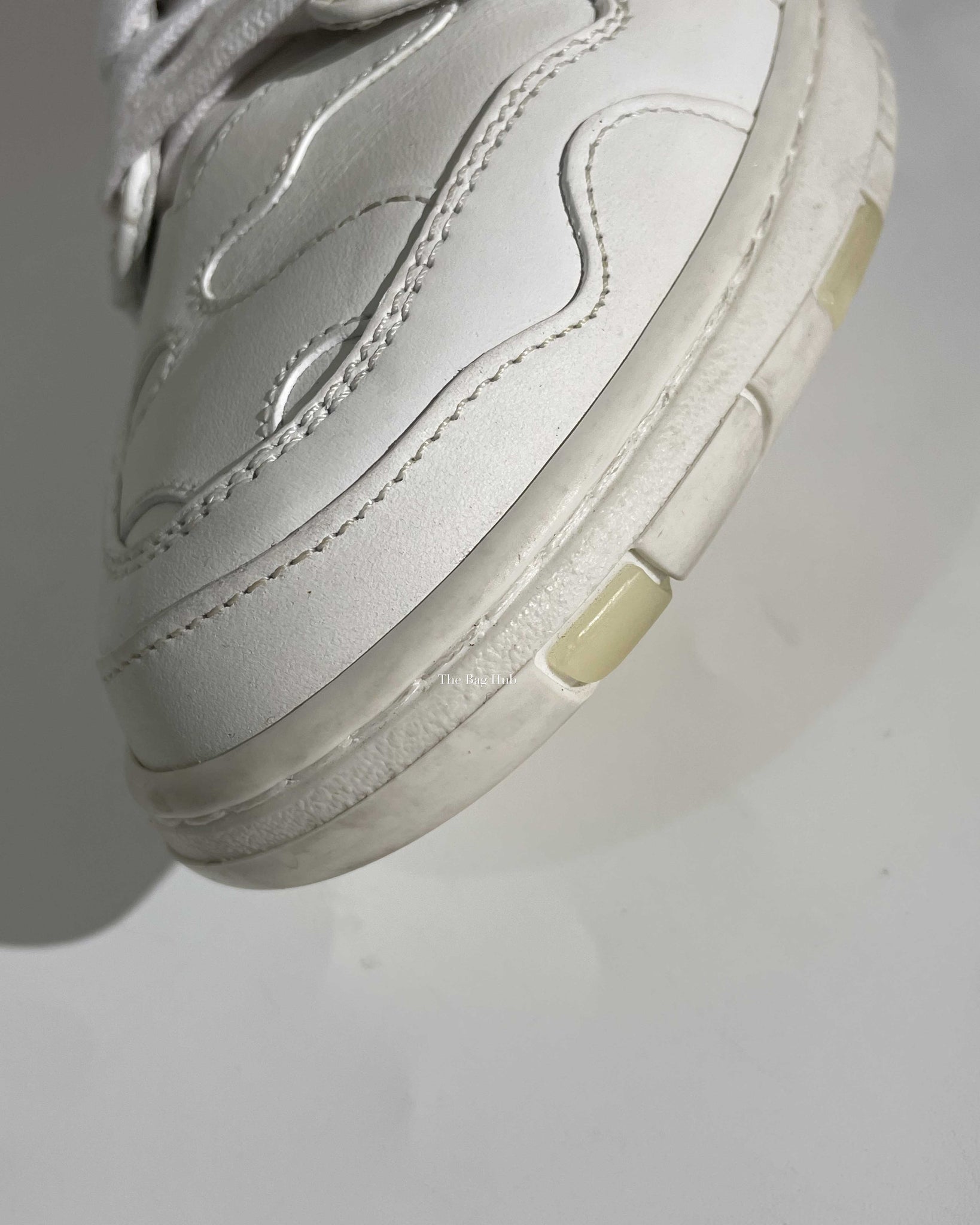 Valentino Garavani White Camouflage Leather Atelier 07 Edition Sneakers Size 37 - 25