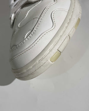 Valentino Garavani White Camouflage Leather Atelier 07 Edition Sneakers Size 37 - 25