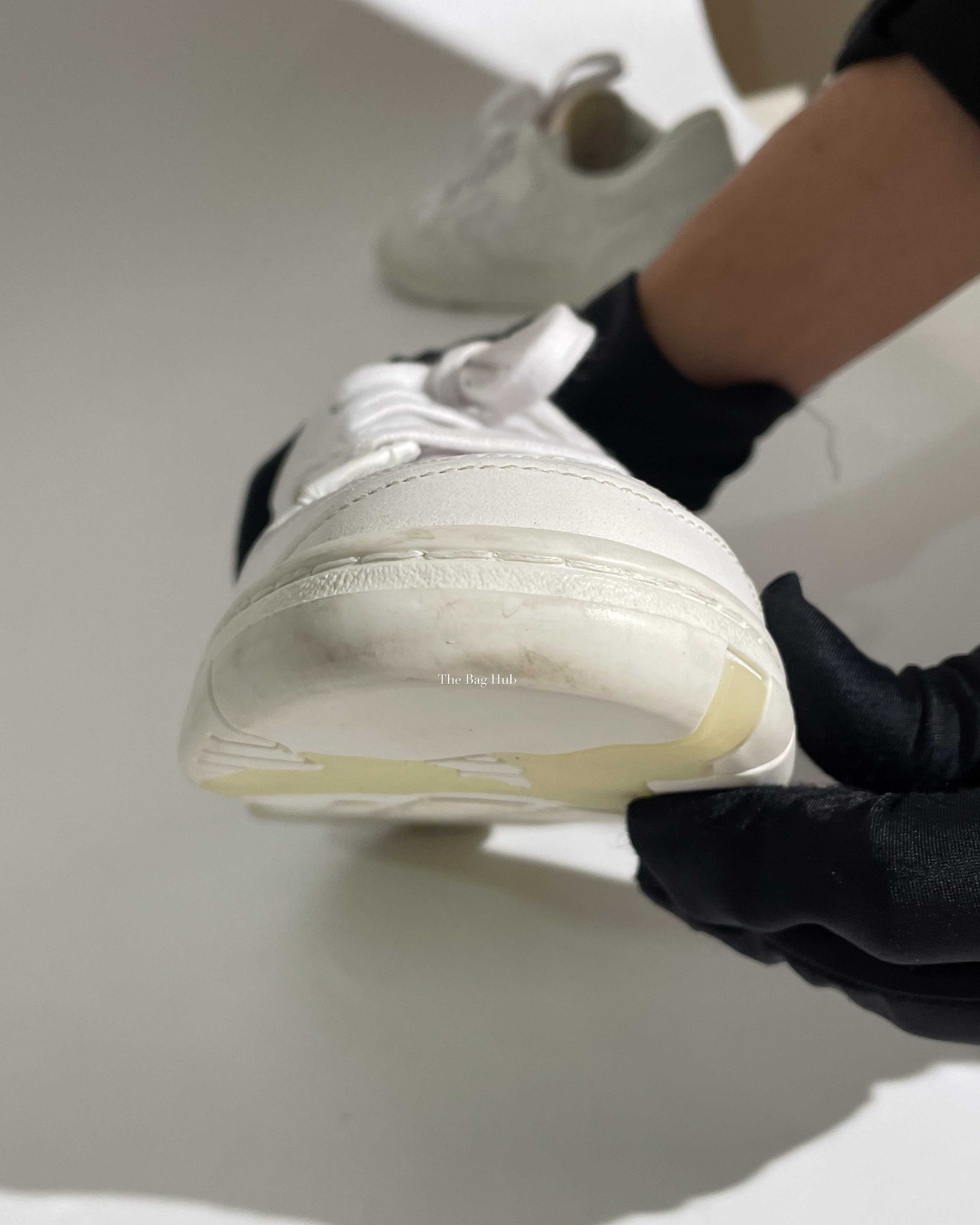 Valentino Garavani White Camouflage Leather Atelier 07 Edition Sneakers Size 37 - 30