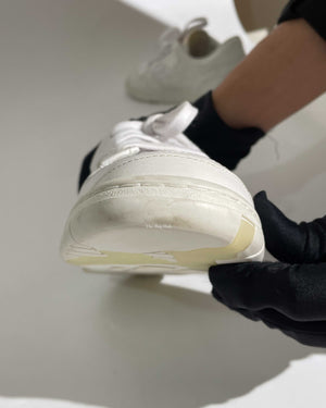 Valentino Garavani White Camouflage Leather Atelier 07 Edition Sneakers Size 37 - 30