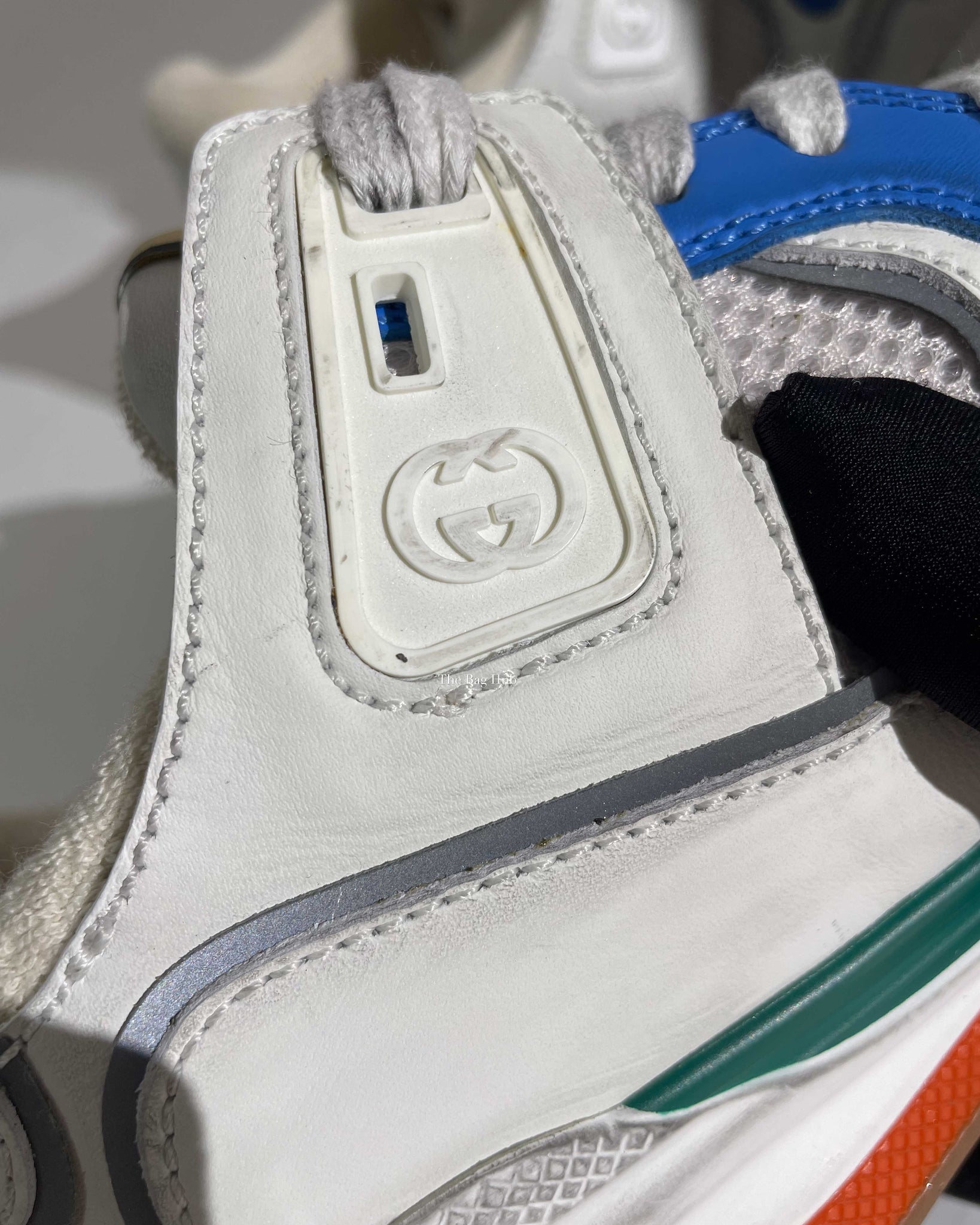 Gucci White Ultraspace Tariner Sneakers Size 36.5 Mens - 10