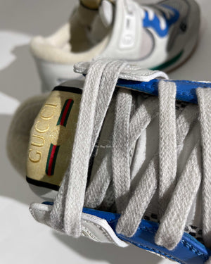 Gucci White Ultraspace Tariner Sneakers Size 36.5 Mens - 11