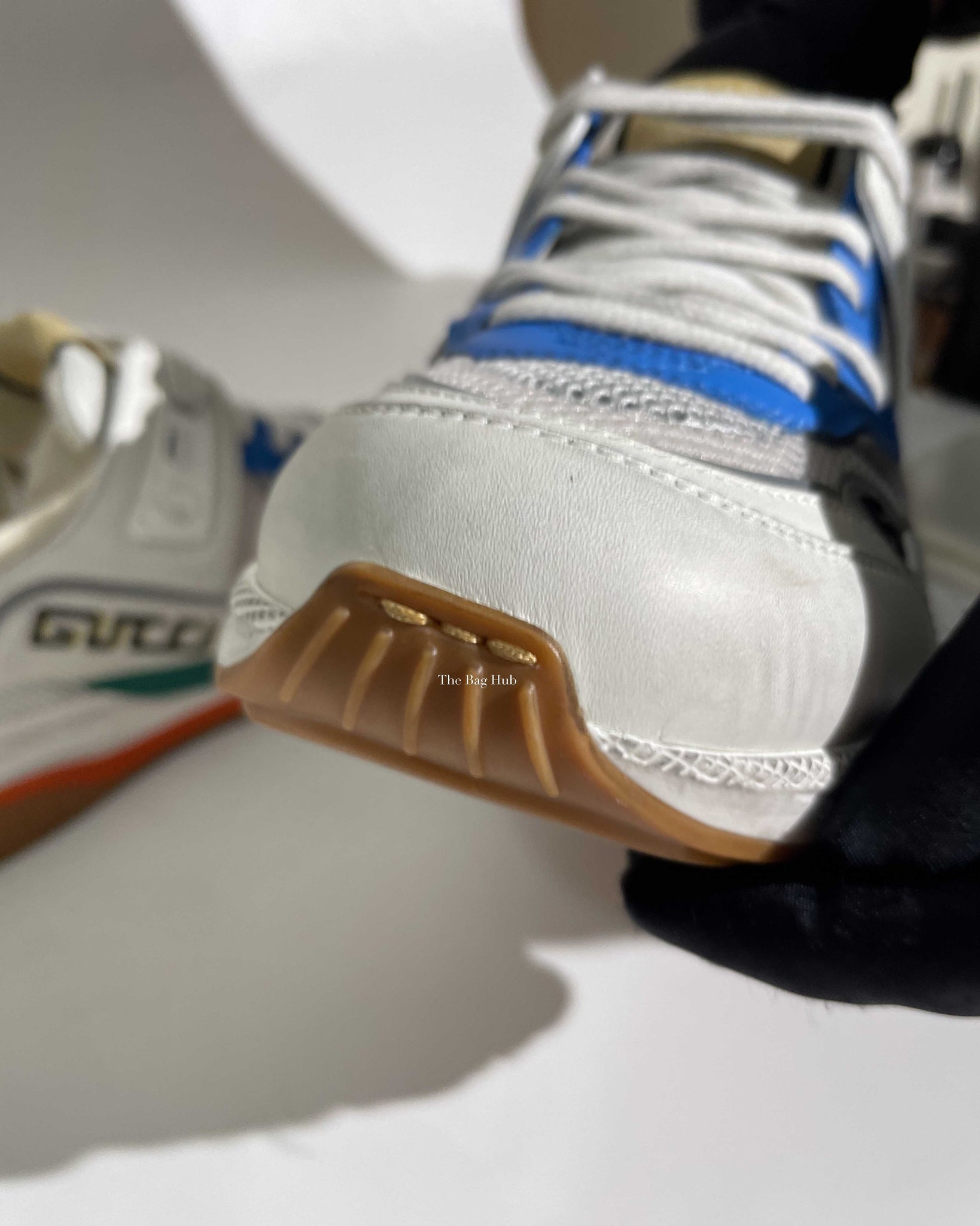 Gucci White Ultraspace Tariner Sneakers Size 36.5 Mens - 17