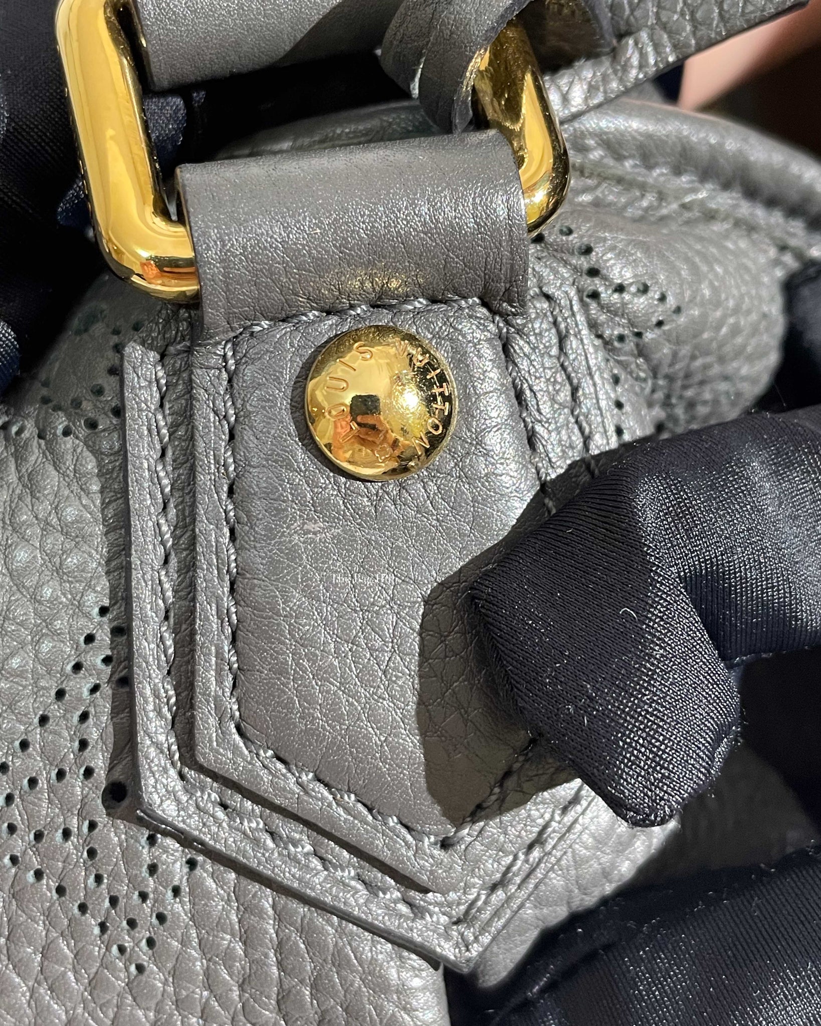 Louis Vuitton Grey Monogram Mahina Stellar GM Bag