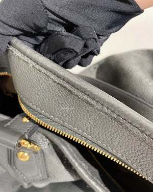 Louis Vuitton Grey Monogram Mahina Stellar GM Bag