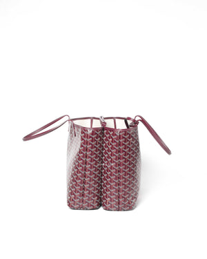 Goyard Maroon Canvas Superdog Isabelle PM Tote Bag-5
