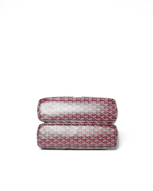 Goyard Maroon Canvas Superdog Isabelle PM Tote Bag-6