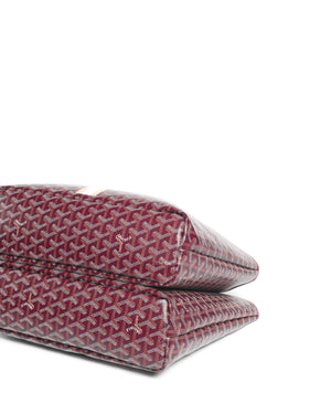 Goyard Maroon Canvas Superdog Isabelle PM Tote Bag-8