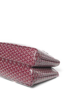 Goyard Maroon Canvas Superdog Isabelle PM Tote Bag-10