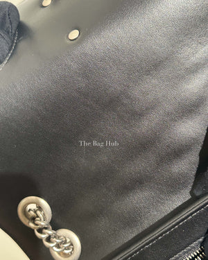 Gucci Black Calfskin Matelasse Aria GG Marmont Shoulder Bag-18