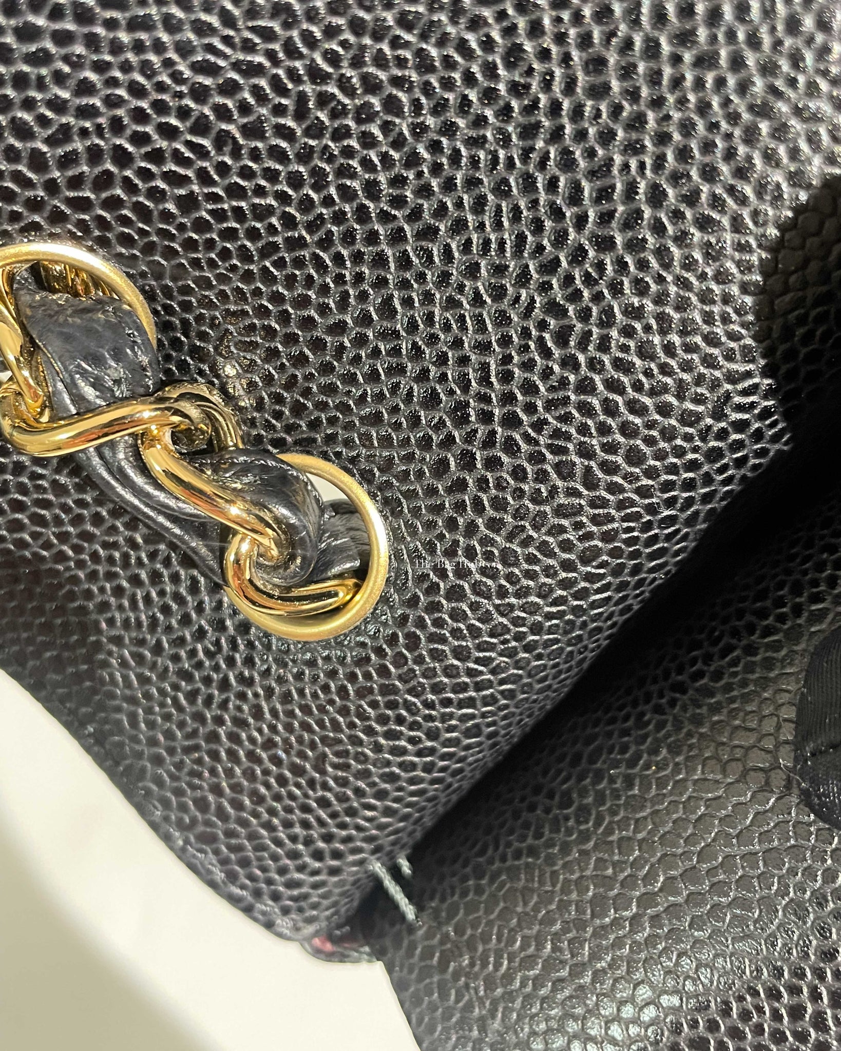 Chanel Black Caviar Jumbo Classic Double Flap Bag GHW - 19