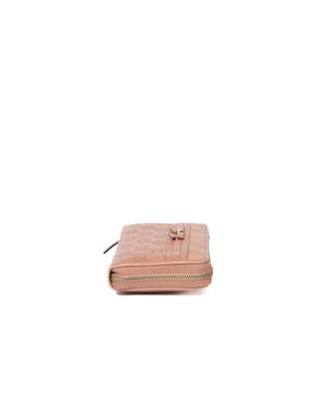 Gucci Blush Bow Gucci Shima Zip Around Long Wallet-4
