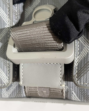 Christian Dior Gray CD Diamond Canvas Hit The Road With Strap Men's Bag - 15