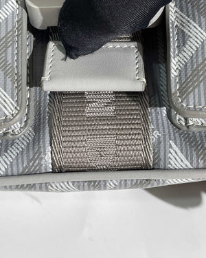 Christian Dior Gray CD Diamond Canvas Hit The Road With Strap Men's Bag - 16