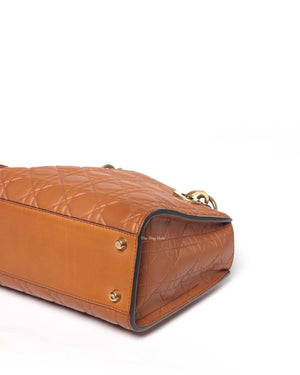 Christian Dior Brandy Lady Dior Supple Bag Limited Ed Bag-8