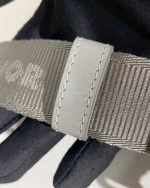 Christian Dior Gray CD Diamond Canvas Hit The Road With Strap Men's Bag - 23
