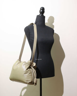 Loewe Clay Green Medium Flamenco Puffer Bag