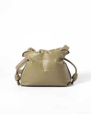 Loewe Clay Green Medium Flamenco Puffer Bag