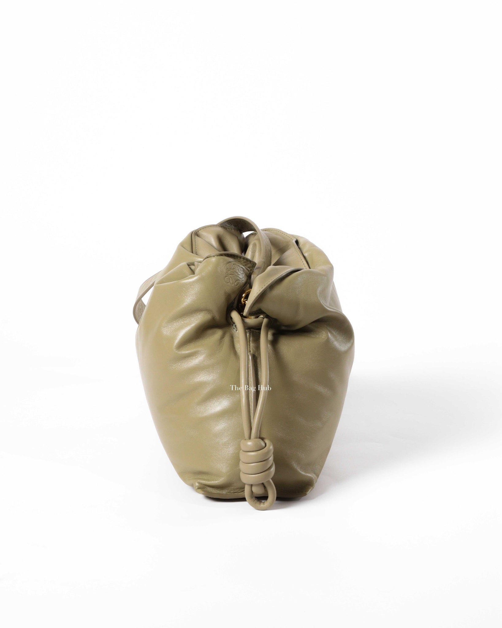 Loewe Clay Green Medium Flamenco Puffer Bag