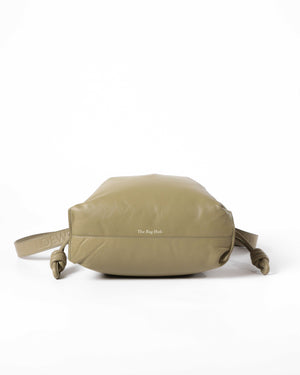 Loewe Clay Green Medium Flamenco Puffer Bag