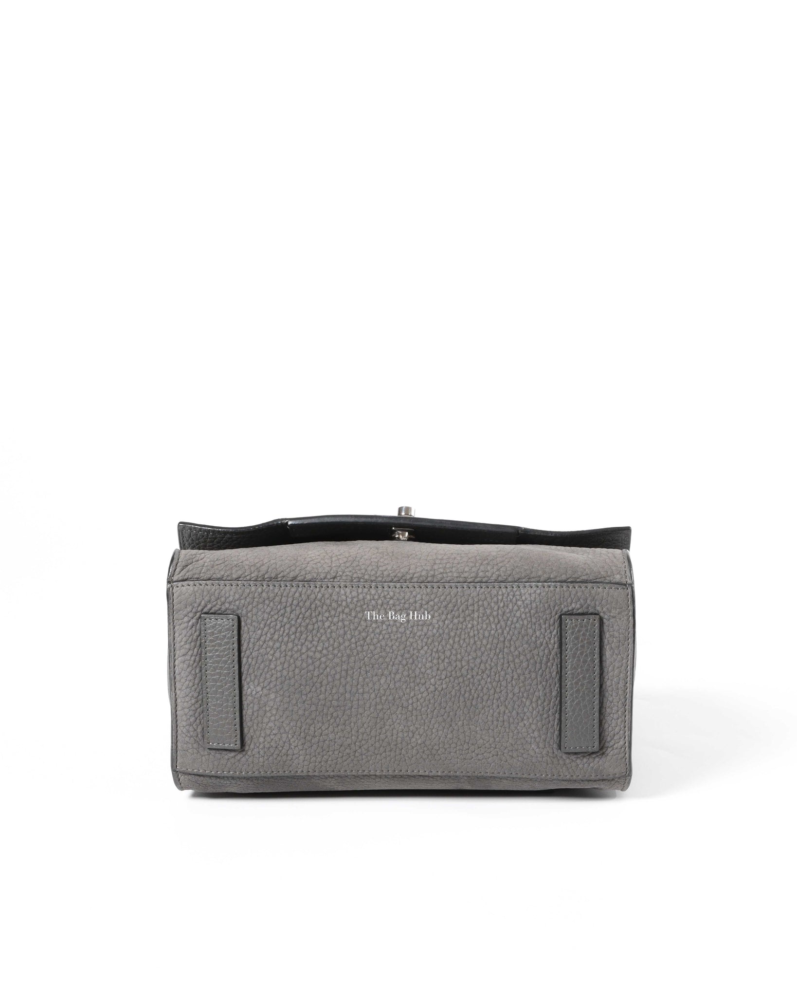 Moynat Gray Suede Danse PM Bag